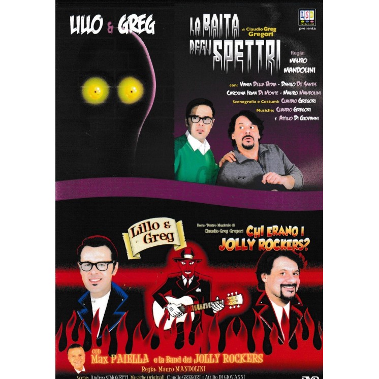 DVD Lillo e Greg 2 film ITA usato EDITORIALE ed. LSD Edizioni B45