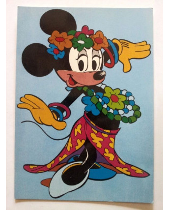 Cartolina Topolina/Minnie Vintage Postcard Anni '60-'70 Gd41