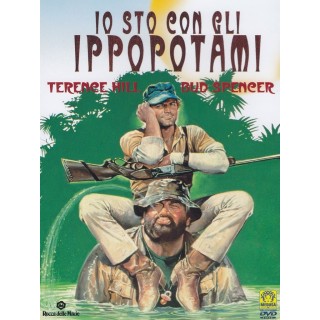 DVD Io sto con gli ippopotami con Bud Spencer ITA usato ed. Medusa B69