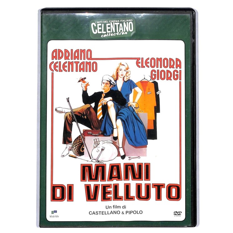 DVD Celentano collection : Mani di velluto ITA usato EDITORIALE ed. Master B69