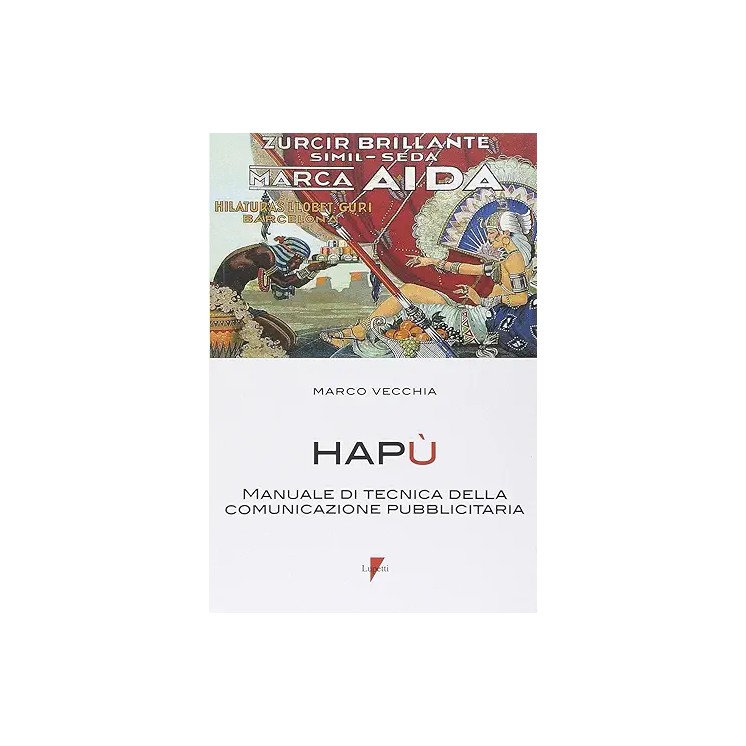 Marco Vecchia : hapù manuale tecnica comunicazione BROSSURATO ed. Lupetti A12