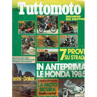 Tutto moto   4 apr. 1984 Flush S MTX 50 R Beat TLM 50 ed. Conti R09