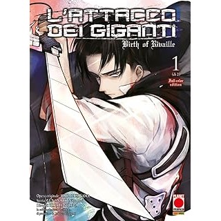 Attacco giganti Birth of Rivaille full color 1 di Isayama NUOVO ed. Panini