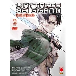 Attacco giganti Birth of Rivaille full color 2 di Isayama NUOVO ed. Panini