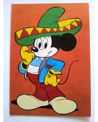 Cartolina Topolino Messico * Vintage Postcard Anni '60-'70