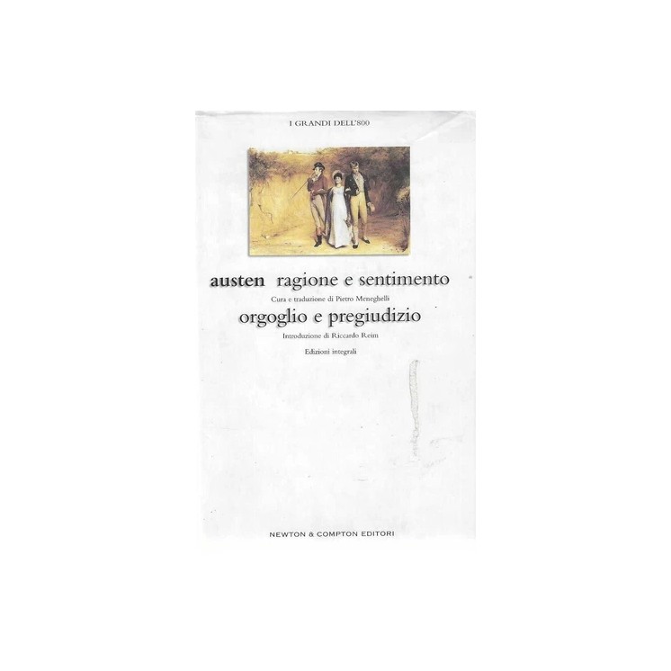 Jane Austen : ragione sentimento orgoglio sentimento CARTONATO ed. Newton A90