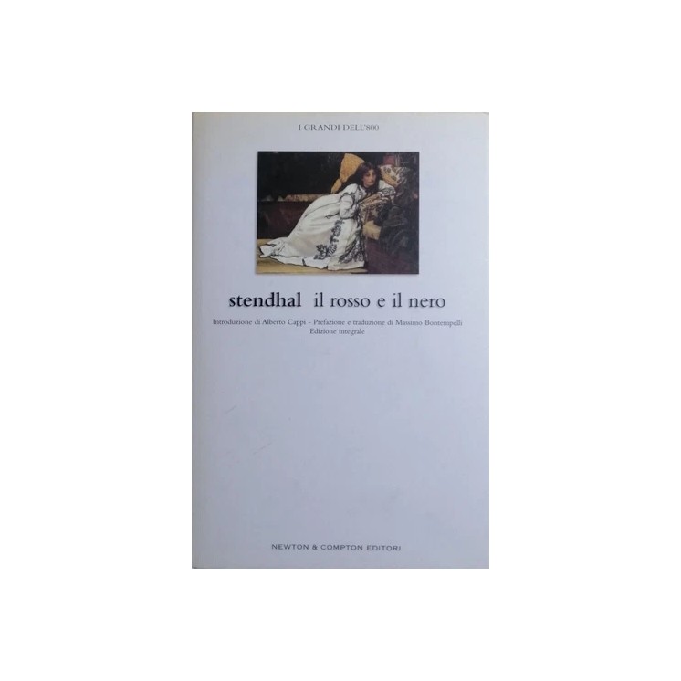 Stendhal : il rosso e il nero CARTONATO ed. Newton Compton A67