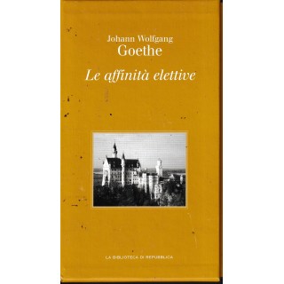 Collana Ottocento 10 Goethe : le affinità elettive CART. ed. Repubblica A17