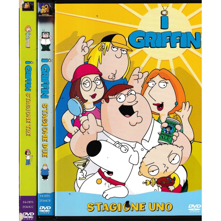 DVD I Griffin 1-3 stagioni ITA usato ed. 20th Century Fox B53