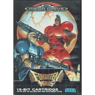 Videogioco SEGA MEGA DRIVE Forgotten Worlds ORIGINALE libretto B10
