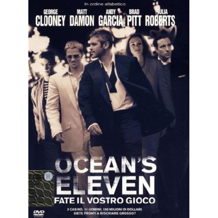 DVD Ocean's eleven ITA usato ed. Warner Bros B60