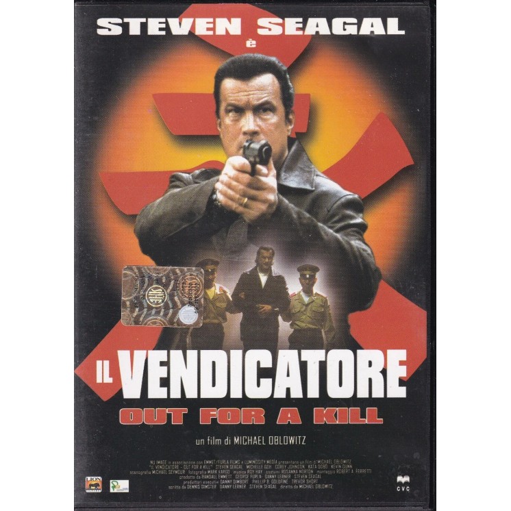 DVD Il vendicatore out for a kill ITA usato ed. CVC B62