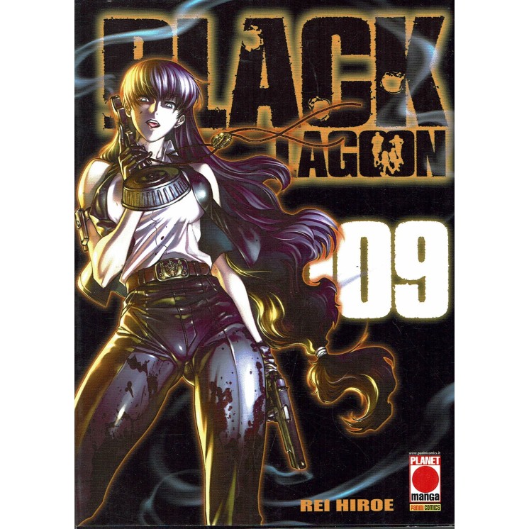 Black Lagoon  9 di Rei Hiroe ristampa NUOVO ed. Panini