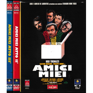 DVD Amici miei 1-3 ITA usato ed. Filmauro B78