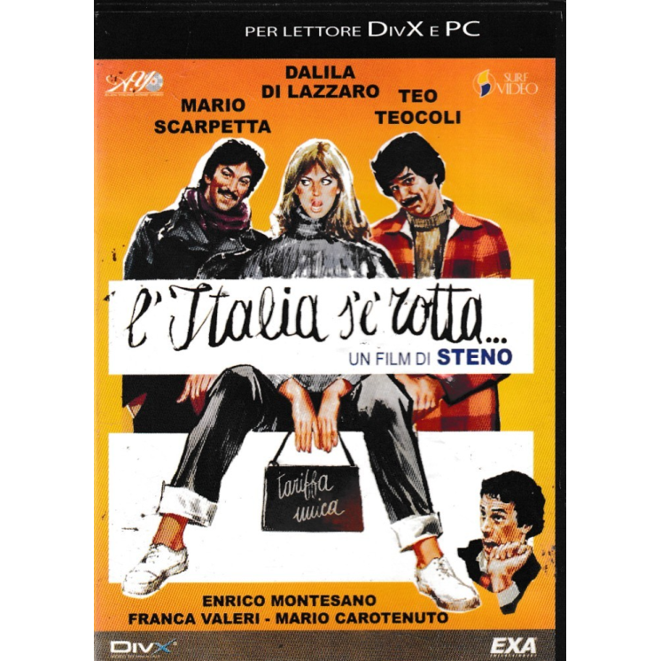 DVD L'italia s'è rotta ITA usato ed. DiX B70