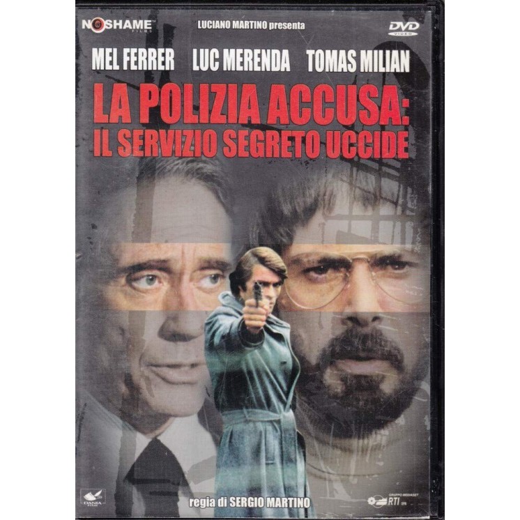 DVD La polizia accusa: servizio segreto uccide ITA usato ed. Dania Film B27