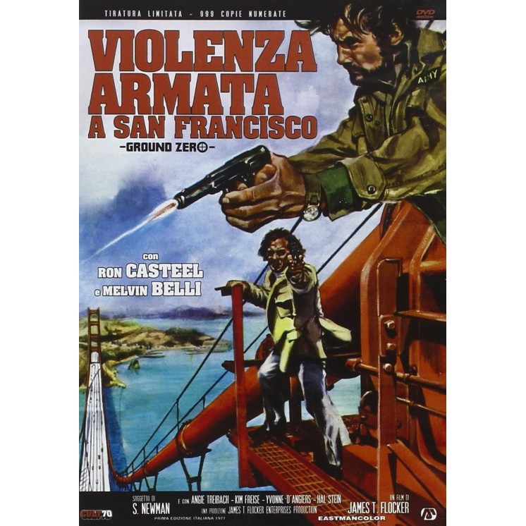 DVD Violenza armata a San Francisco ITA usato ed. Cult70 B75