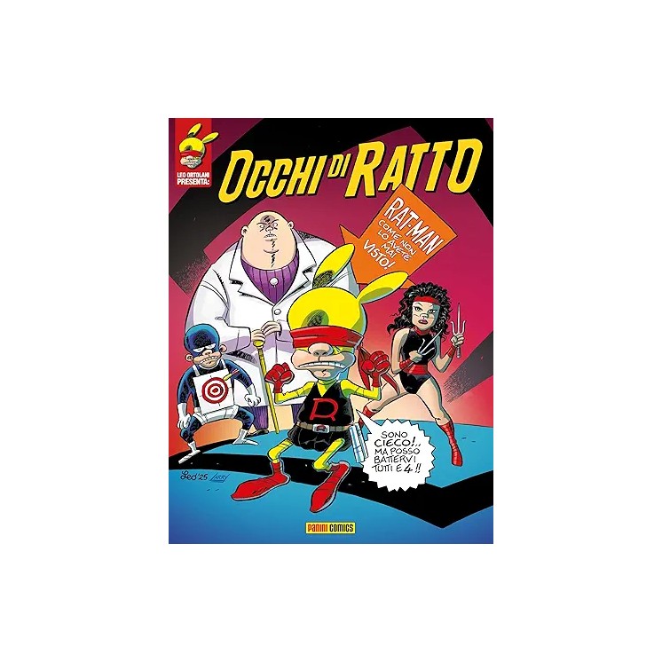 Leo Ortolani presenta Occhi di ratto NUOVO ed. Panini Comics BO09