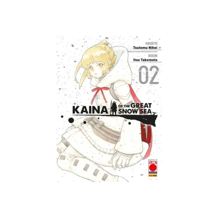 Kaina of the snow sea  2 di Tsumoto Nihei ed. Panini Comics