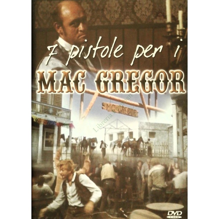 DVD 7 Pistole per i Mac Gregor ITA usato B70