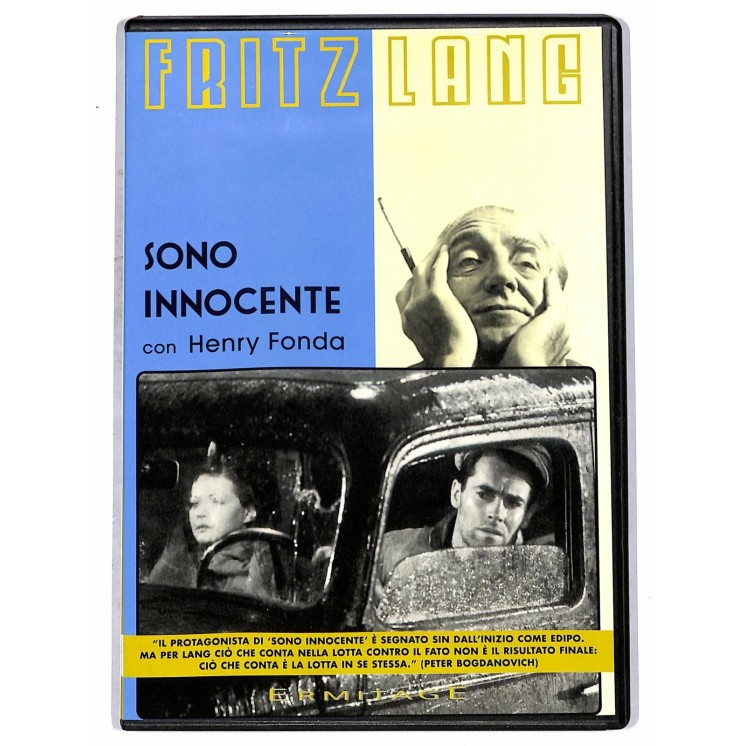 DVD  Sono innocente ITA usato ed. Ermitage cinema B71