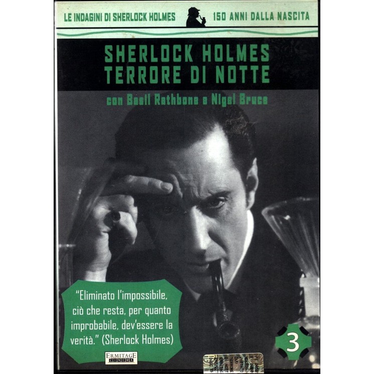 DVD  Sherlock Holmes terrore di notte ITA usato ed. Ermitage cinema B71