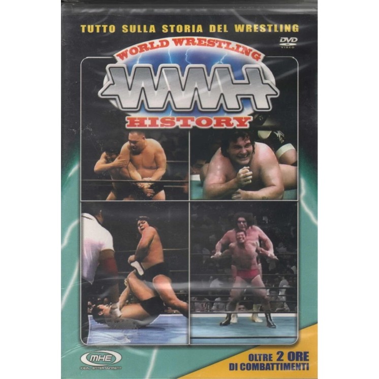 DVD World Wrestling History ITA usato ed. MHE B71