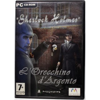 Videogioco Pc : Sherlock Holmes orecchio argento ITA usato ed. Froowares B64