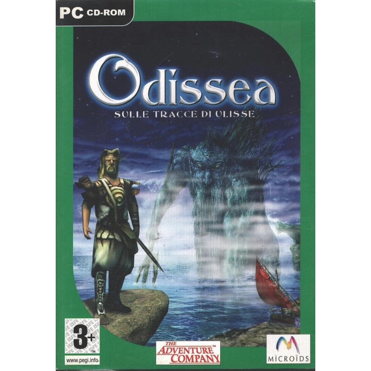 Videogioco Pc : Odissea tracce di Ulisse 2 dischi ITA usato ed. Microids B64