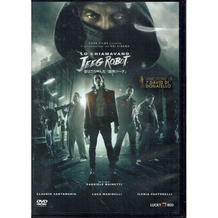 DVD Lo chiamavano Jeeg Robot ITA usato ed. Lucky Red B64