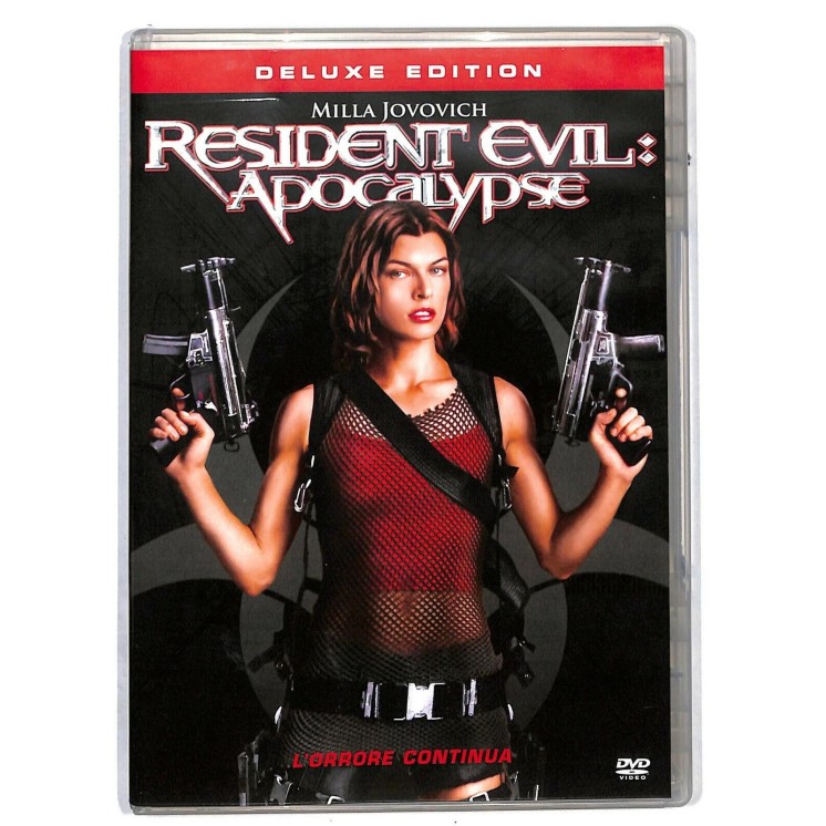 DVD Resident Evil: Apocalypse Deluxe Edition ITA usato ed. Screen Gems B64