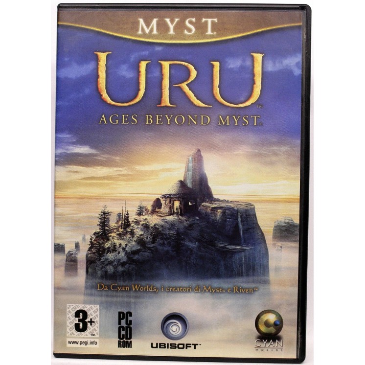 Videogioco Pc : URU ages beyond myst ITA usato ed. Ubisoft B30