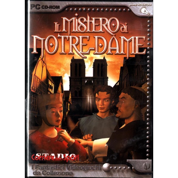 Videogioco Pc : Il mistero di Notre Dame ITA usato ed. Microids B30