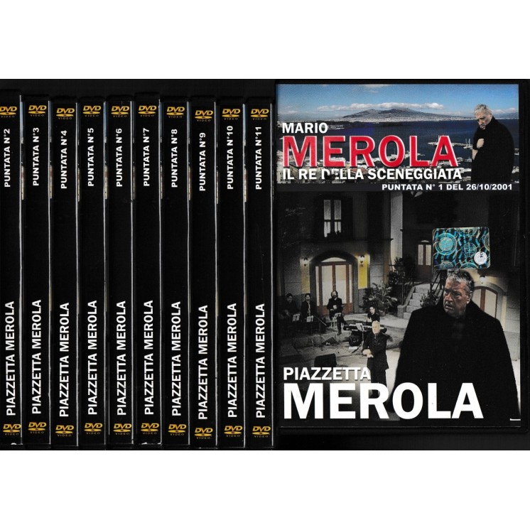 DVD Mario Merola re sceneggiatura 1/11 episodi ITA usato B80