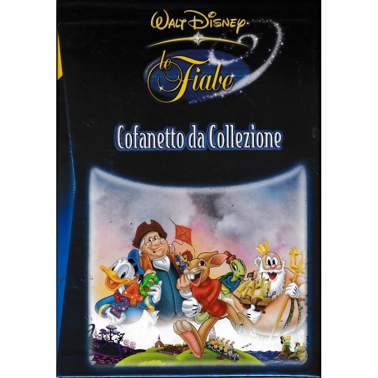 DVD Le fiabe Walt Disney COFANETTO ITA nuovo ed. Disney B80