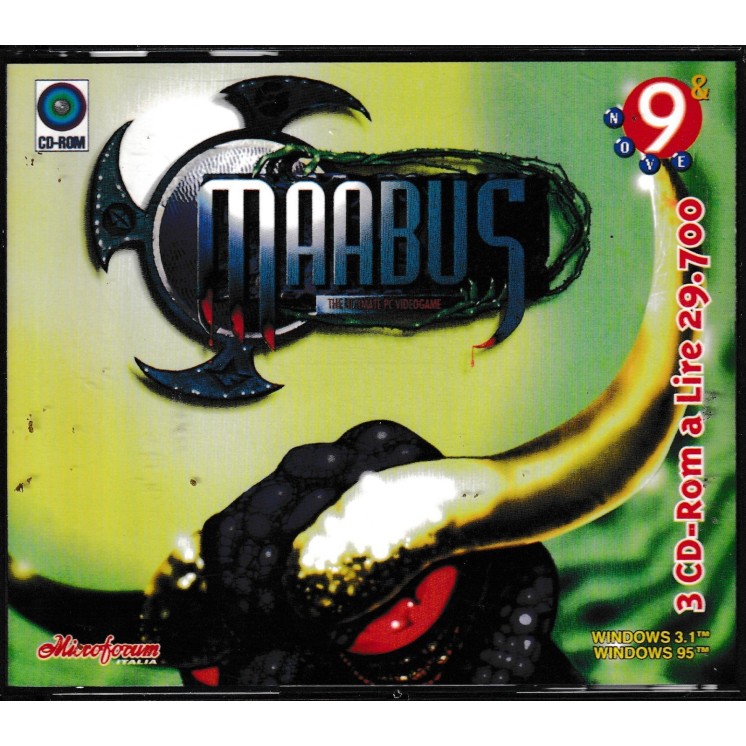 Videogioco PC : Maabus 3 cd ITA usato ed. Microforum B61