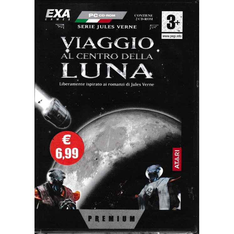 Videogioco PC : Viaggio al centro della Luna ITA nuovo ed. Atari B77