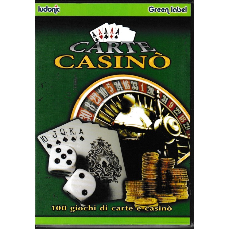 Videogioco PC : Carte casinò ITA usato ed. Ludonic B78