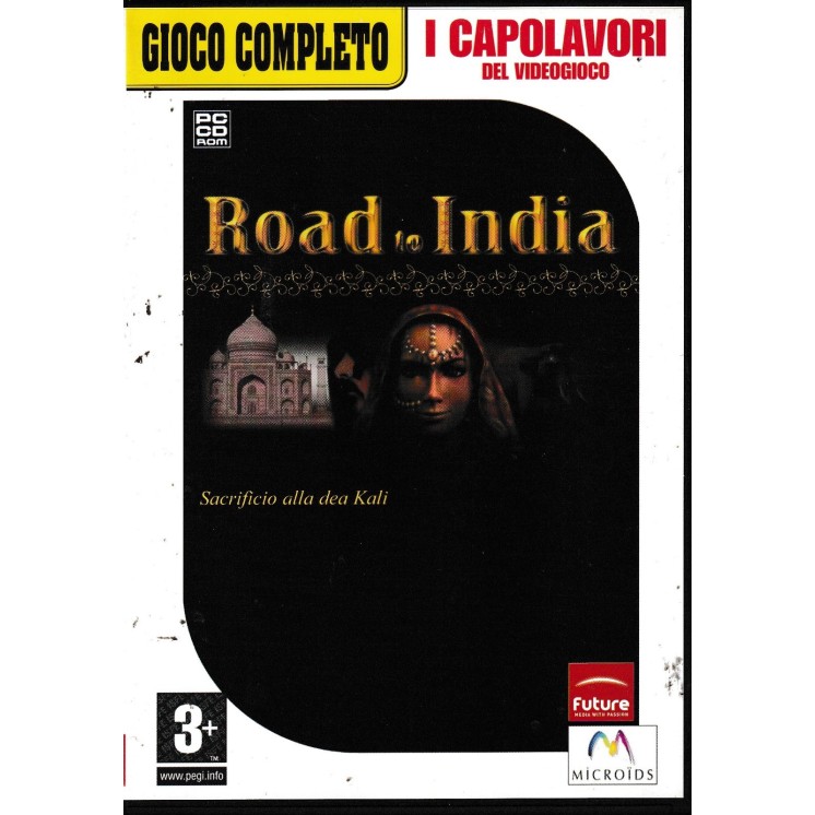 Videogioco PC : Road to India 2 dischi ITA usato EDITORIALE ed. Microids B78