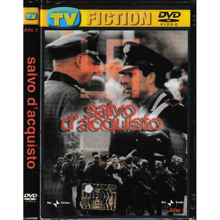 DVD Salvo D'Acquisto 2 atti ITA nuovo EDITORIALE ed. Tv Sorrisi Canzoni B52