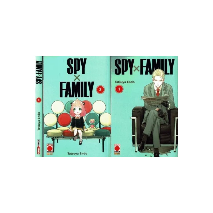 Spy x Family 1/15 sequenza COMPLETA RISTAMPA di Tatsuya Endo ed. Panini SC04