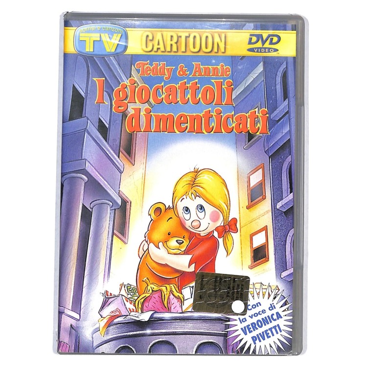 DVD Teddy Annie I giocattoli dimenticati ITA nuovo EDIT. TV Sorrisi Canzoni B72