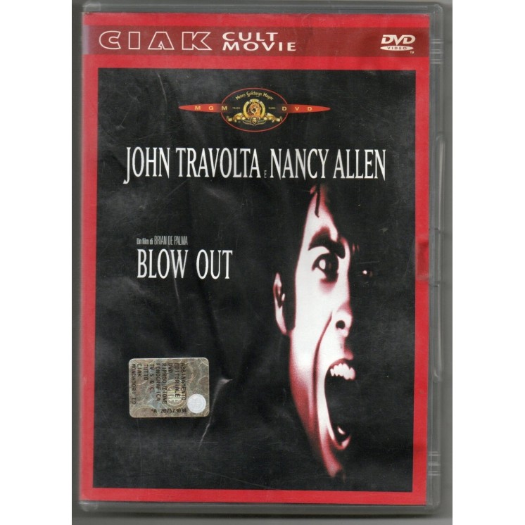 DVD Ciak cult movie: Blow out ITA nuovo EDITORIALE ed. MGM B64