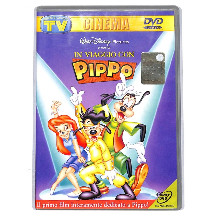 DVD In viaggio con Pippo ITA usato EDITORIALE ed. Tv Sorrisi e Canzoni B62