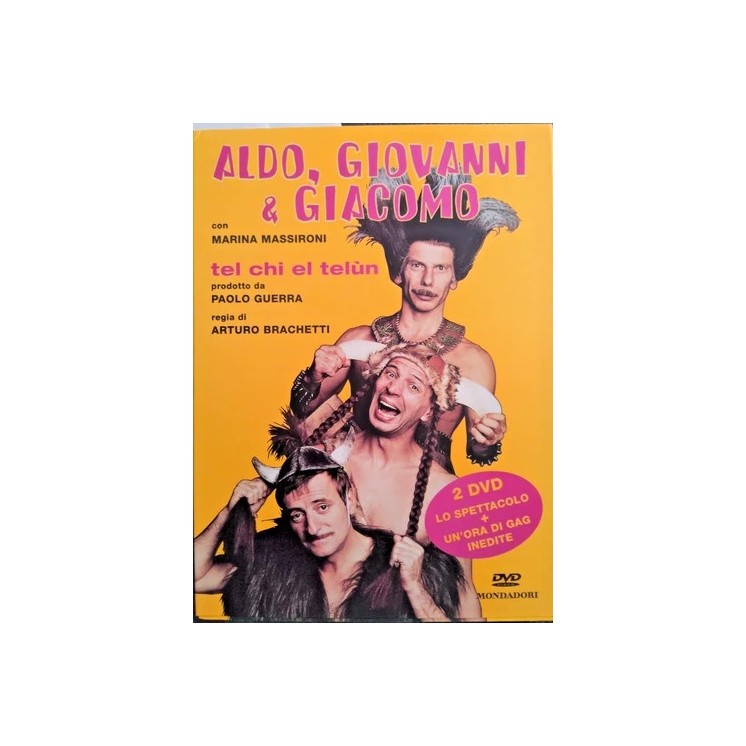 DVD Tel chi el telun 2 dischi ITA nuovo EDITORIALE ed. Mondadori B31