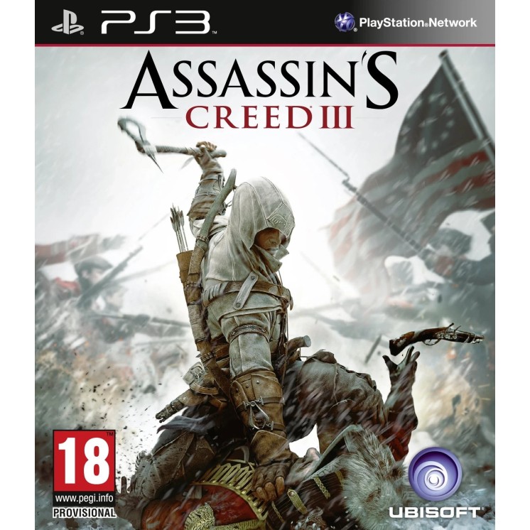 Videogioco Playstation 3 Assassin's Creed III 18+ Ubisoft libretto ITA USATO B63