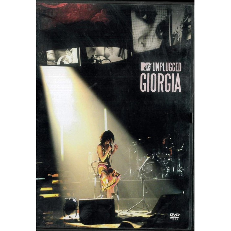 DVD MTV Unplugged Giorgia ITA nuovo EDITORIALE ed. TvSorrisi Canzoni B62