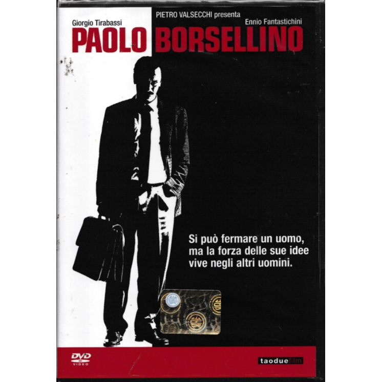 DVD Paolo Borsellino ITA nuovo EDITORIALE Tv: Sorrisi canzoni B61