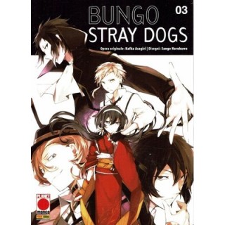 Bungo Stray Dogs n. 3 di Asagiri Harukawa ristampa NUOVO ed. Panini Comics