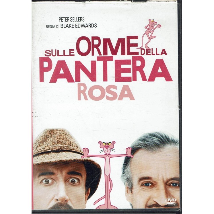 DVD Sulle orme della pantera rosa ITA nuovo EDITORIALE ed. MGM B67